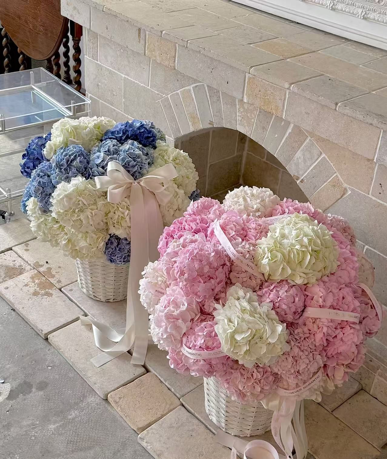 Hydrangea Gift Basket