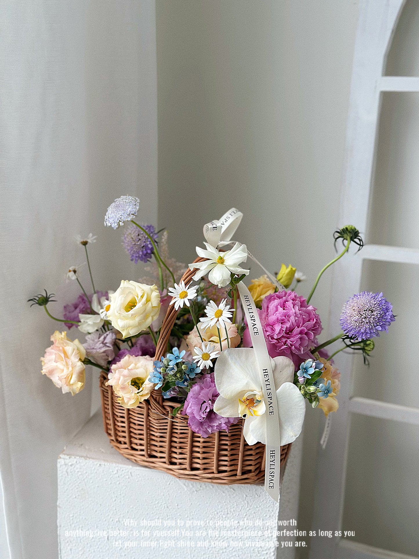 Picnic Floral Basket