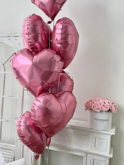 Heart-shaped Helium Balloon