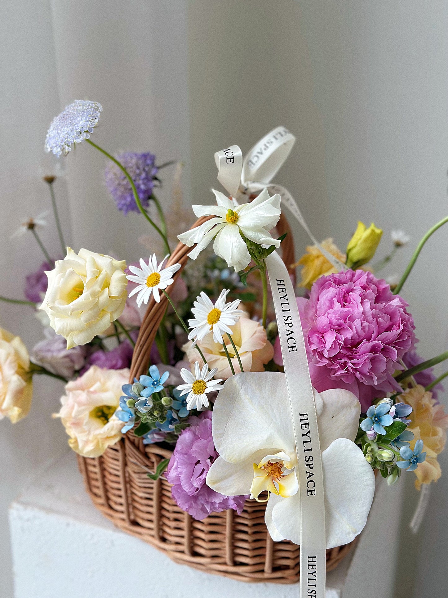 Picnic Floral Basket